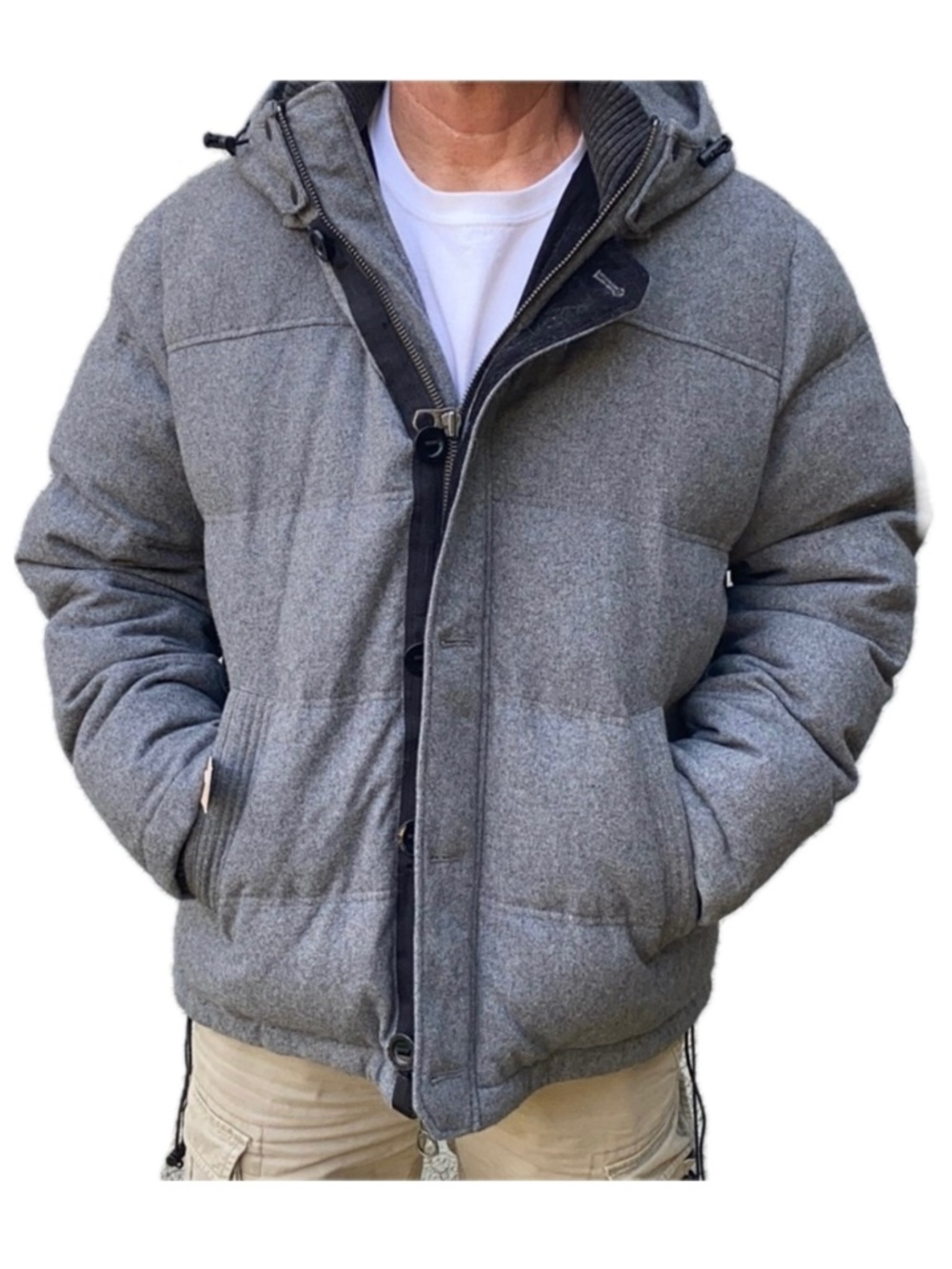 NWOT American Eagle Outfitters Quilted Wool Down Jacket